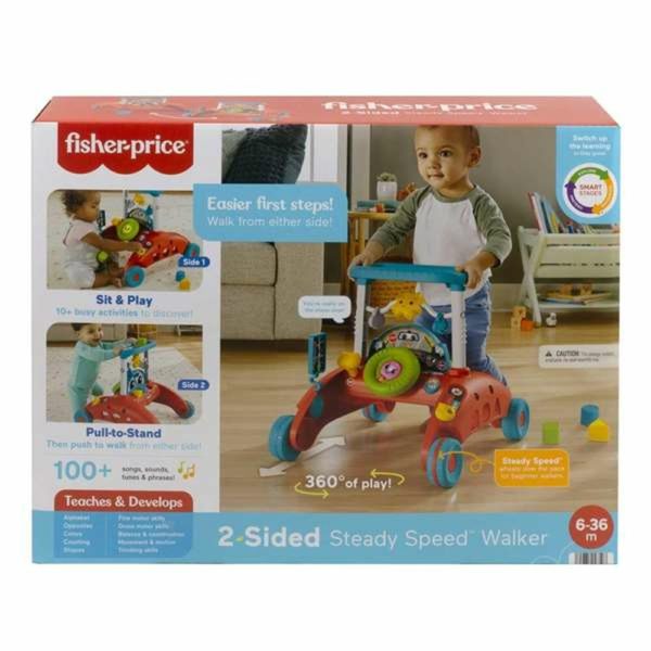 Chodítko na kolieskach Mattel Fisher-Price Steady Speed Obojstranný