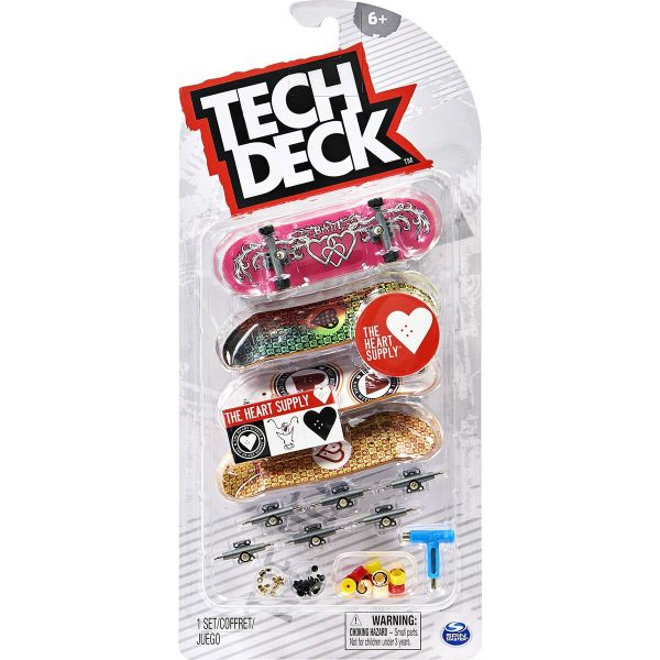 Playset Tech Deck Skejtbord 4 Kusy