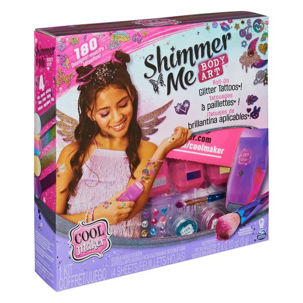 Vzdelávacia hra Spin Master Shimmer Me Dočasné Tetovania