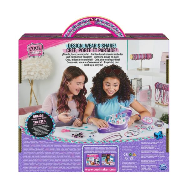 Súprava na ručné práce Spin Master Cool Maker, KumiKreator Bead & Braider