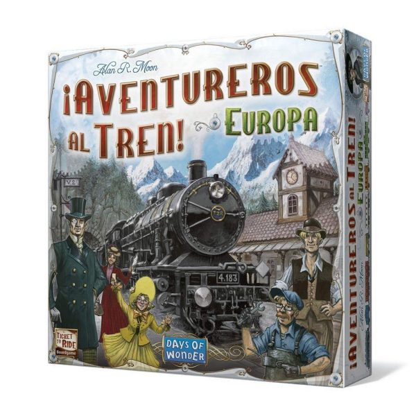 Stolová hra ¡Aventureros al Tren! Europa Asmodee (ES)