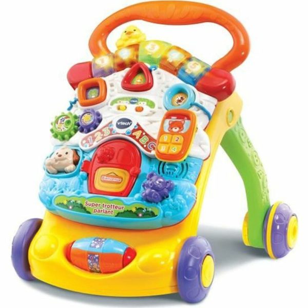 Odrážadlo Vtech Super Trotteur Parlant 2 En 1 Orange (FR)