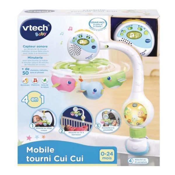Hračka pre bábätko Vtech Baby Tourni Cui Cui Detská postieľka