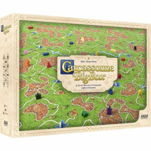 Stolová hra Asmodee Carcassonne: Big Box 2021 (FR)