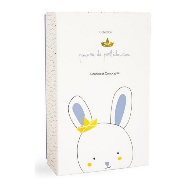 Plyšová hračka so zvukom Doudou et Compagnie Sailor Rabbit Modrá Králik