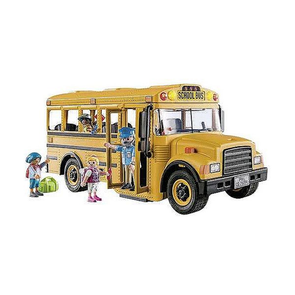 Playset Playmobil City Life 71094 46 Kusy Školský autobus