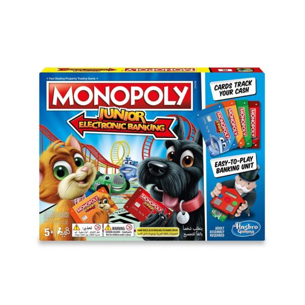 Stolová hra Monopoly Junior Electronic Bank EN