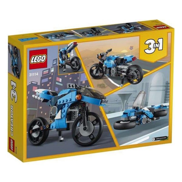 Playset Creator Supermoto Lego 31114 3 v 1