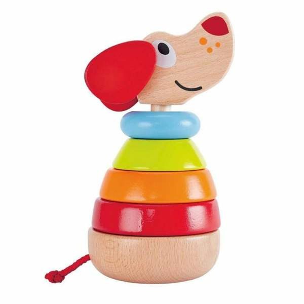 Drevená hra Pepe Rainbow Stacker
