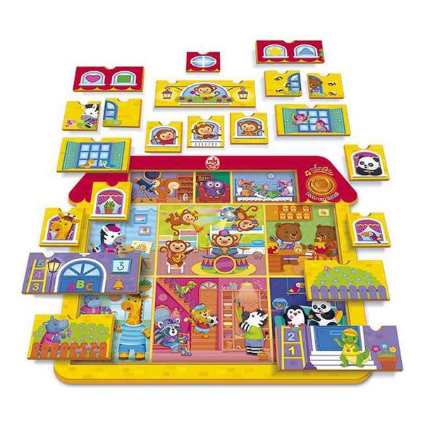 Puzzle Reig Constructor House Muzikál 21 Kusy (17 x 37 x 41,5 cm)