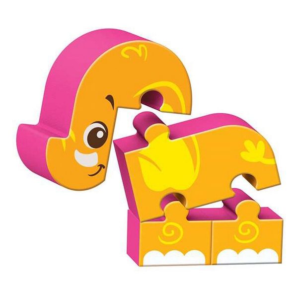 Detské puzzle Reig Zoo Blocks 22 Kusy