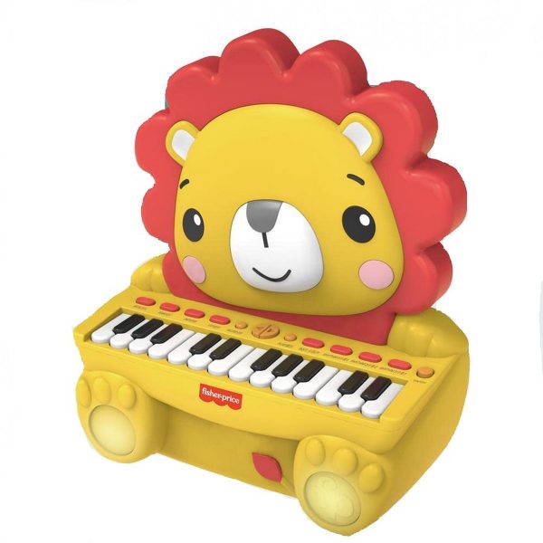 Hudobná hračka Fisher Price Lev Elektrický klavír