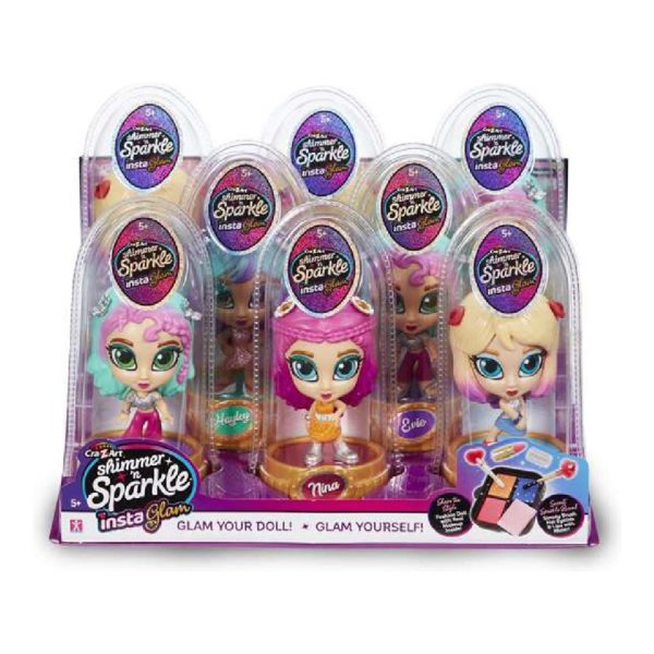 Bábika Instaglam Shimmer Sparkle Bandai (9 cm)