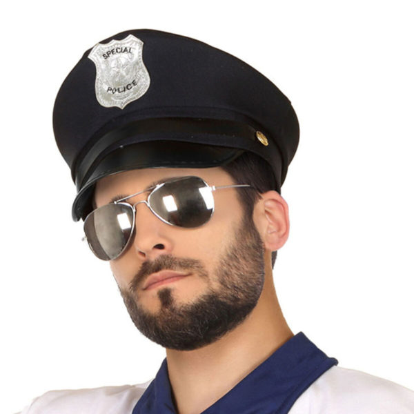 Klobúk policajt Čierna