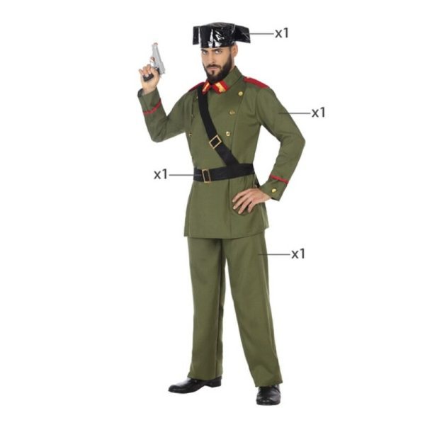 Kostým pre dospelých Mestská polícia 4 pcs