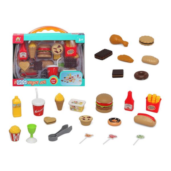 Sada hračiek Burger Set (28 x 20 cm)