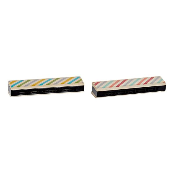 Drevená hra DKD Home Decor Oruhy (Drevo) (ABS) (2 pcs)