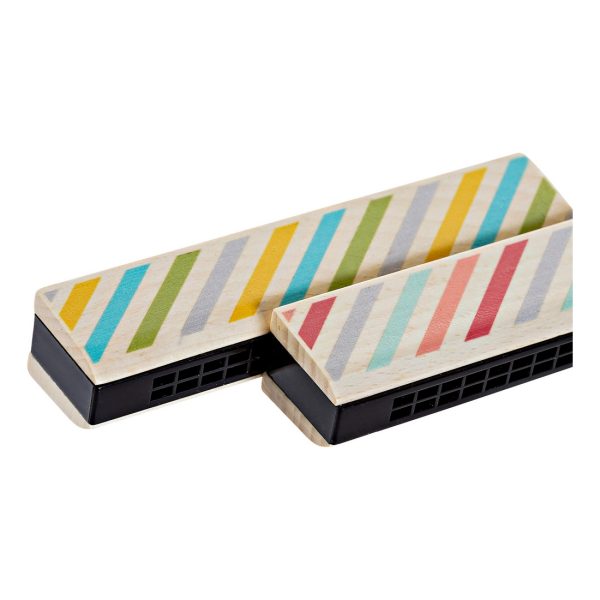 Drevená hra DKD Home Decor Oruhy (Drevo) (ABS) (2 pcs)