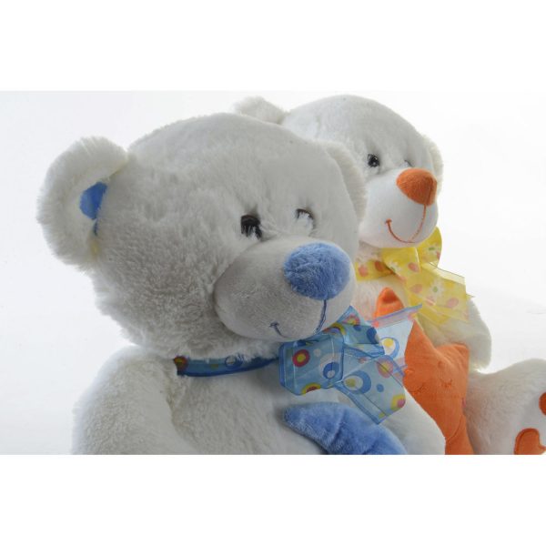 Plyšový macko DKD Home Decor Polyester (2 pcs) (20 x 20 x 30 cm)