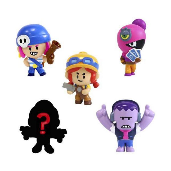 Sada postavičiek Bizak Brawl Stars 6 cm 5 Kusy