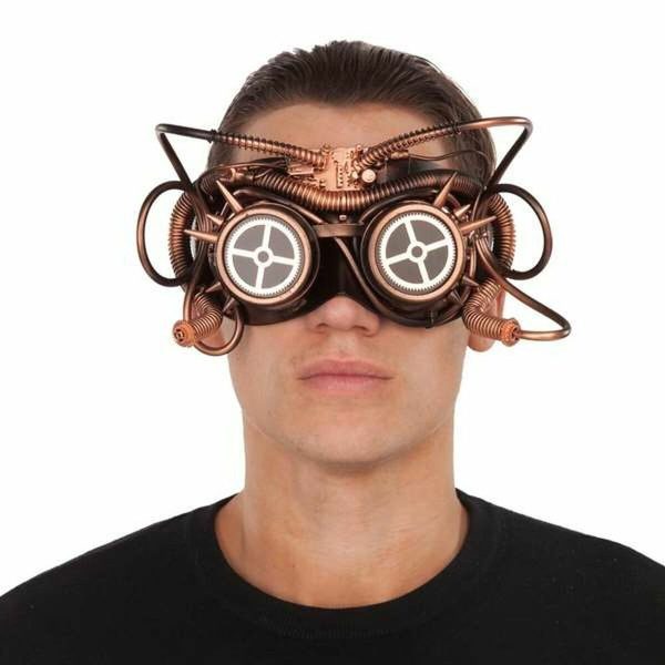 Maska My Other Me Steampunk Oči