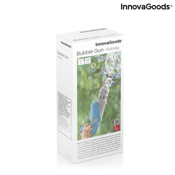 Mydlová bublinová pištoľ Bubblig InnovaGoods