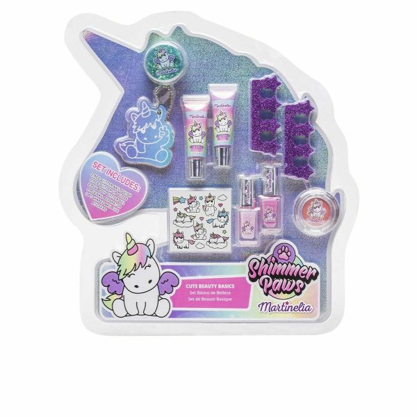 Detská make-up sada Martinelia Shimmer Paws Jednorožec (10 pcs)