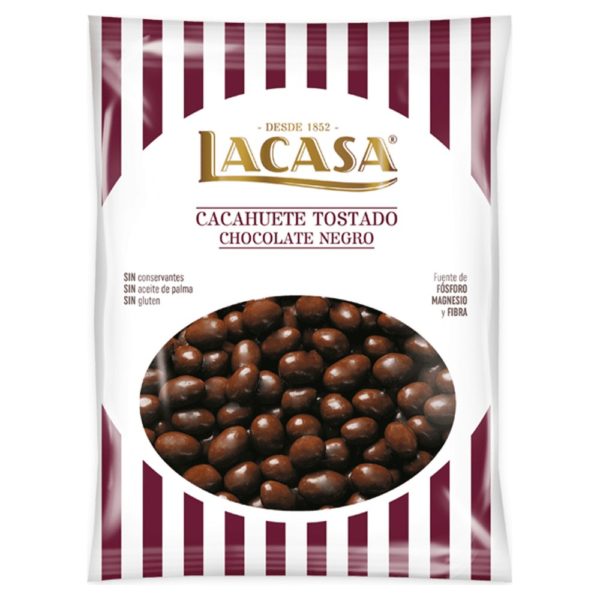 Arašidy Lacasa Chocolate Negro Švajčiar (450 g)