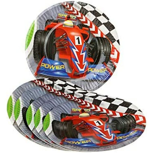 Sada tanierov Grand Prix Ø 18 cm 6 kusov Viacfarebná