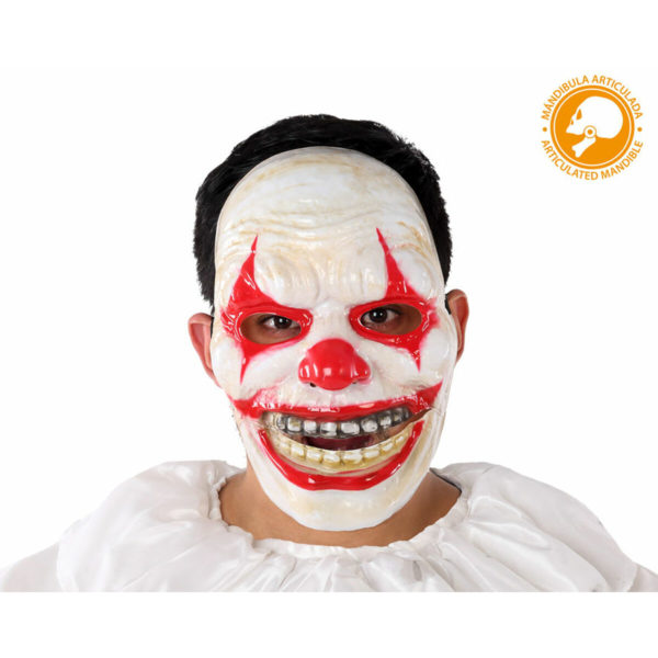 Maska pajác Halloween