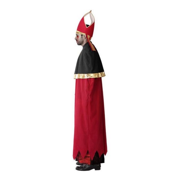 Kostým pre dospelých Kardinál Krvilačný Polyester (XL)