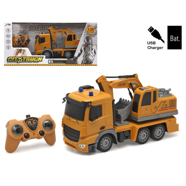 Rýpadlo na diaľkové ovládanie City Truck 1:24