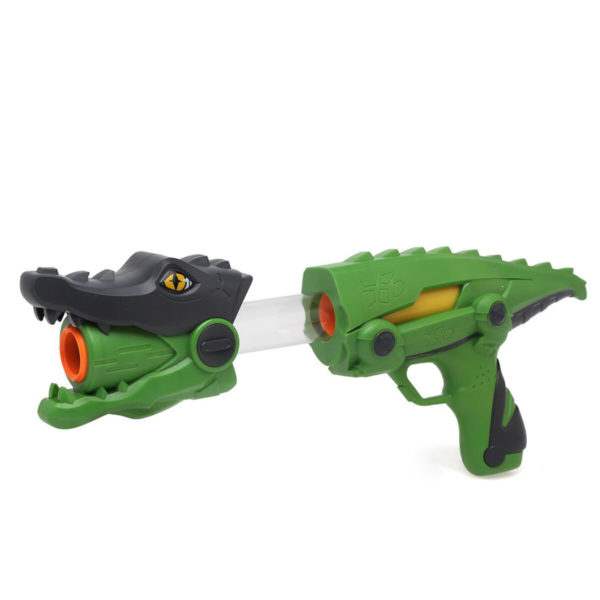 Pištoľ na hádzanie loptičiek Crocodile