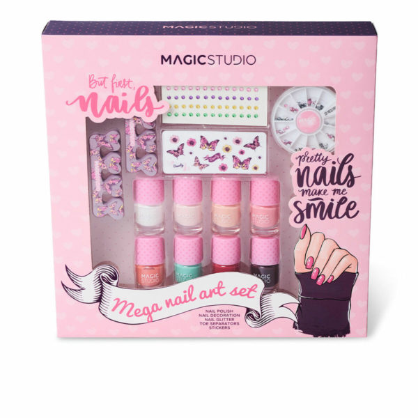 Detská make-up sada Magic Studio Mega Nail Art 13 Kusy