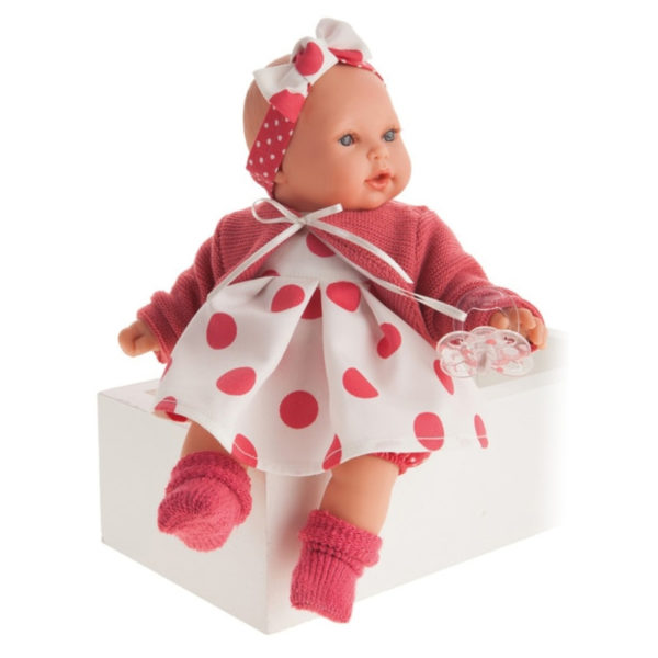 Bábika bábätko s doplnkami Kika Antonio Juan (27 cm)