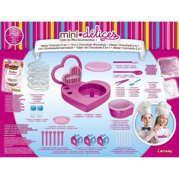 Hračkárska pokladňa Lansay  Mini Delights Cooking Game My Super Chocolate Workshop