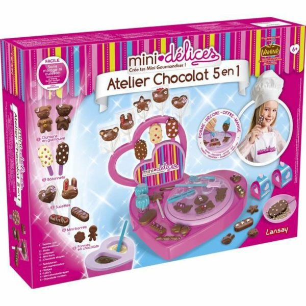 Hračkárska pokladňa Lansay  Mini Delights Cooking Game My Super Chocolate Workshop