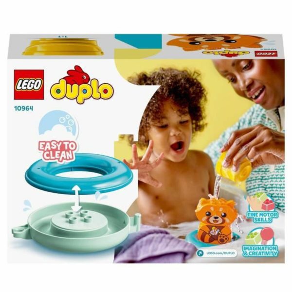 Playset Lego 10964 DUPLO Bath Toy: Floating Red Panda (5 Kusy)