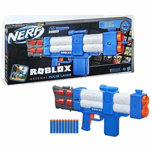 Pištoľ na penovými nábojmi Nerf Nerf Roblox Arsenal: Pulse Laser Šípky x 10