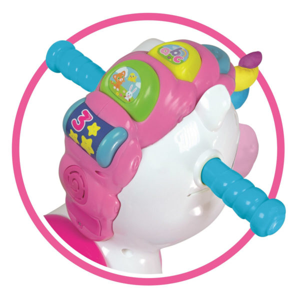 Odrážadlo Clementoni  Zoe my favorite Unicorn Hojdacia stolička