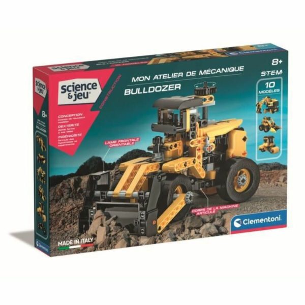 Traktor s lyžicou Clementoni Bulldozer STEM + 8 rokov 10 Modely