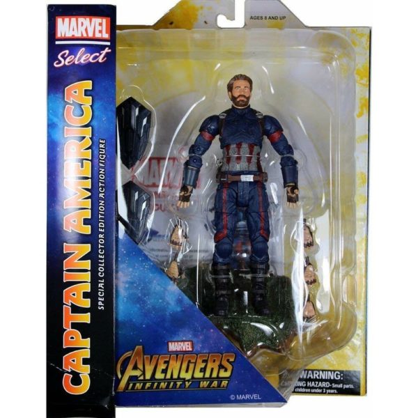 Pohyblivé figúrky Diamond Captain America APR182168 18 cm