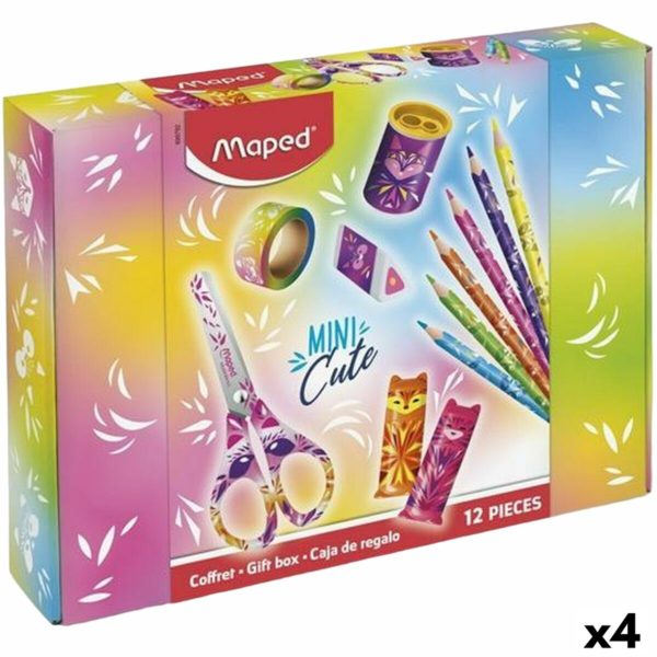Súprava na ručné práce Maped Mini Cute Viacfarebná 12 Kusy (4 kusov)