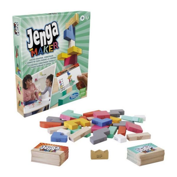 Vzdelávacia hra Hasbro Jenga Maker (228 pcs)