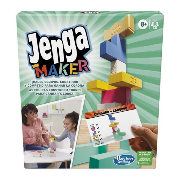 Vzdelávacia hra Hasbro Jenga Maker (228 pcs)