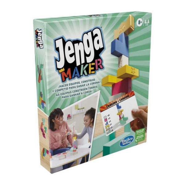 Vzdelávacia hra Hasbro Jenga Maker (228 pcs)