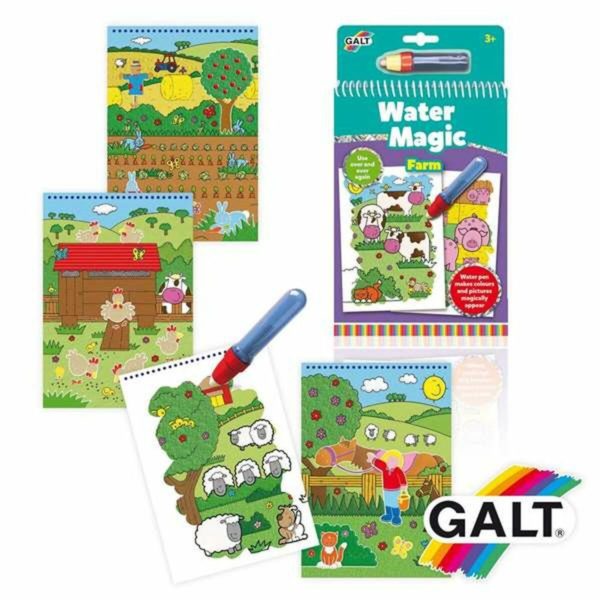 Omaľovánky na vymaľovanie Diset Water Magic Farma