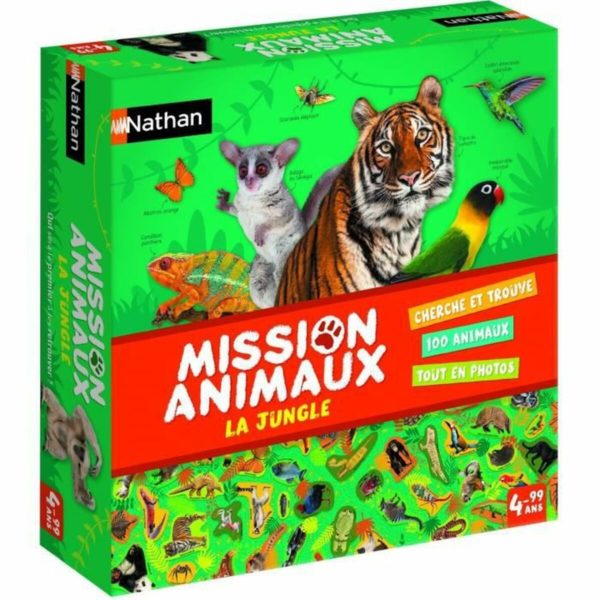 Vzdelávacia hra Nathan Jungle Animals Mission (FR)