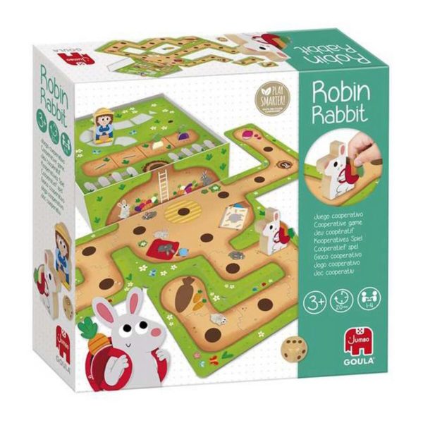 Vzdelávacia hra Diset Robin Rabbit 27 Kusy