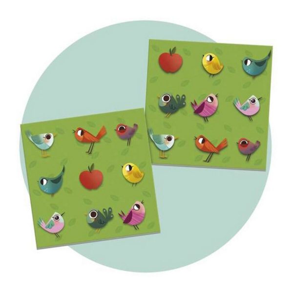 Vzdelávacia hra Diset Birds Tree 13 Kusy